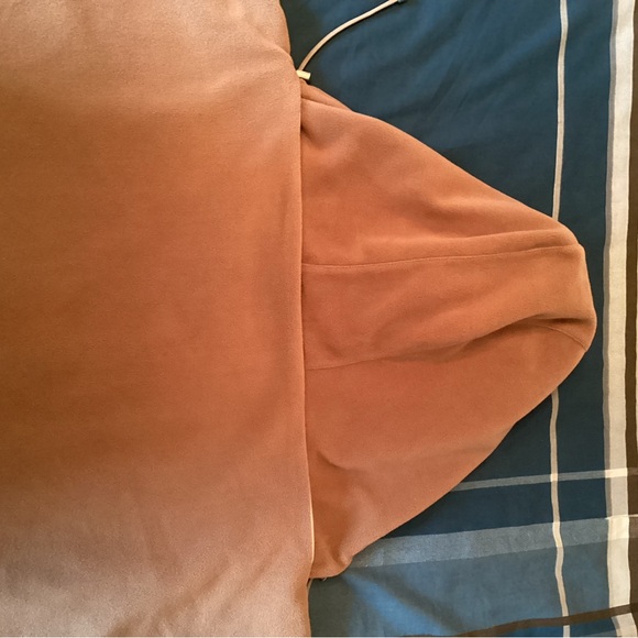 Men’s tan Hugo Boss scarf with hood - Picture 5 of 8